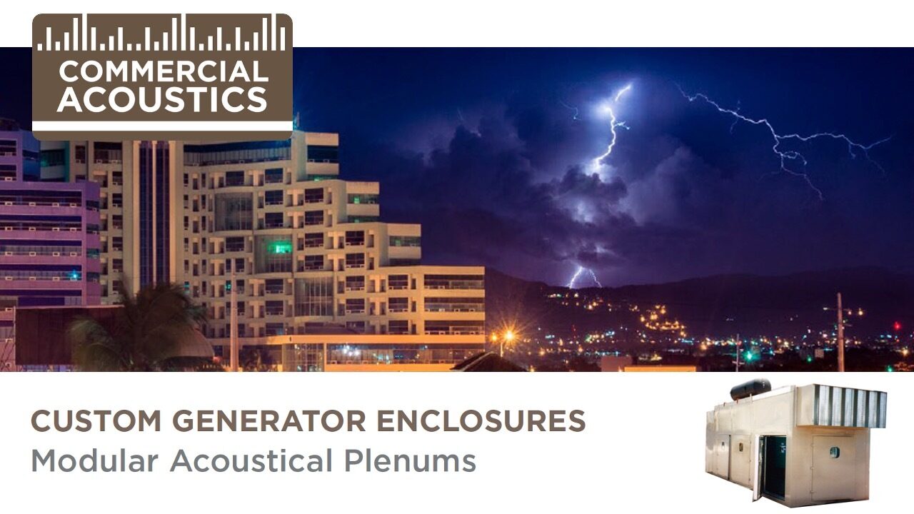 Commercial Acoustics Generator Enclosures